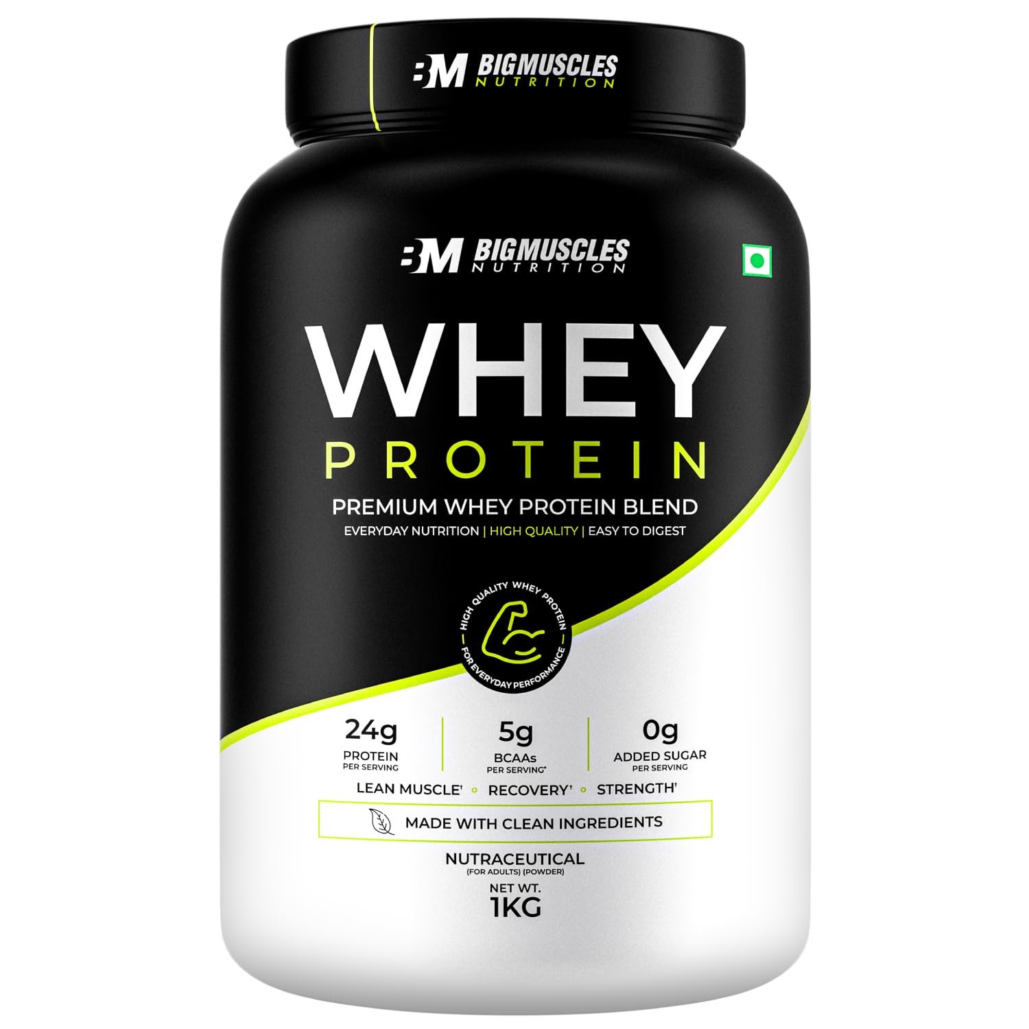Whey Protein (Rich Chocolate, 1kg) | 24g Protein & 10g EAA | Protein Powder Powered By Xymore Tech.| No Artifical Flavour or Sweetener
