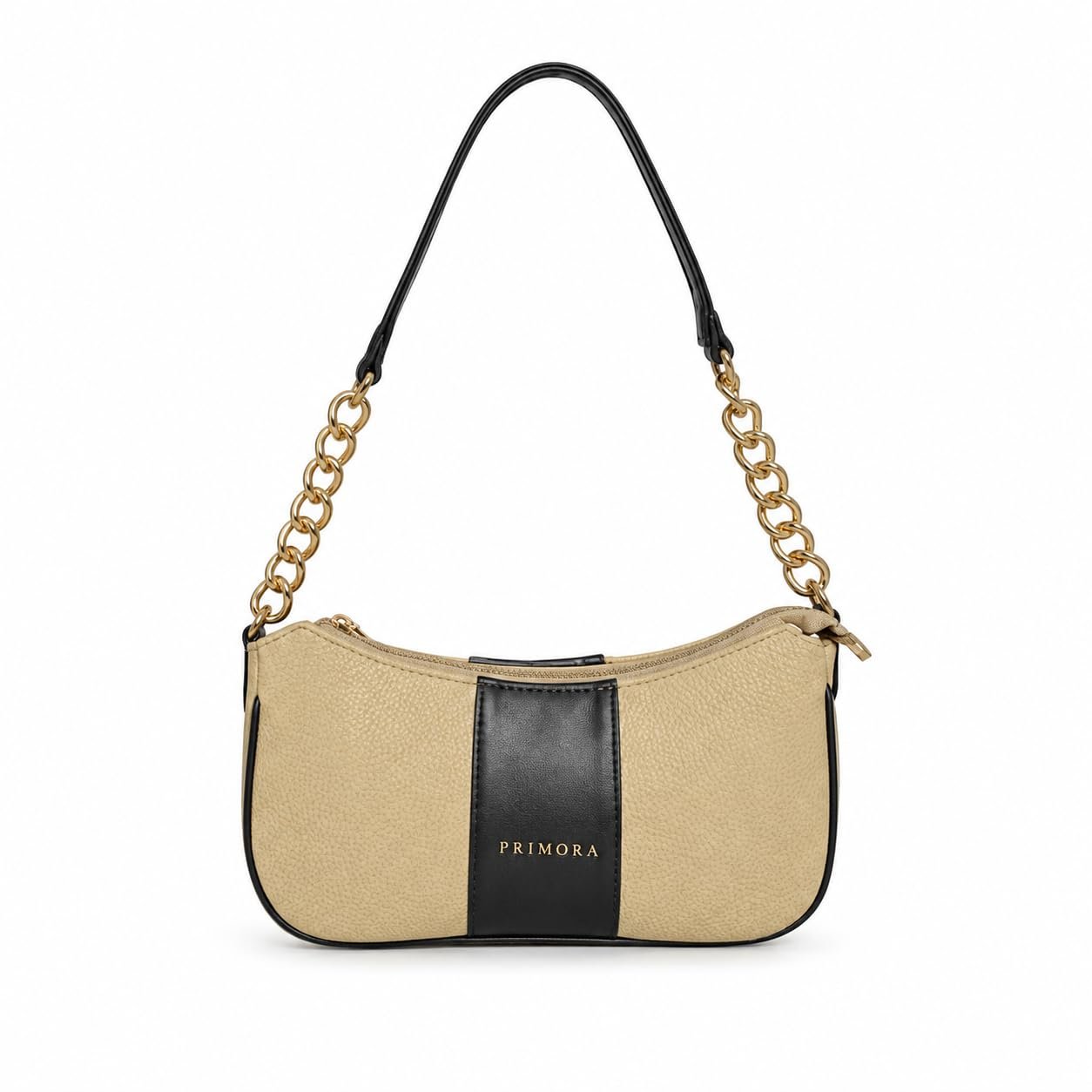 Colorblocked Shoulder Bag for Women with Adjustable & Detachable Sling Strap | Stylish Crossbody & Shoulder Purse | Lightweight Daily Use Handbag for Office, Travel & Casual