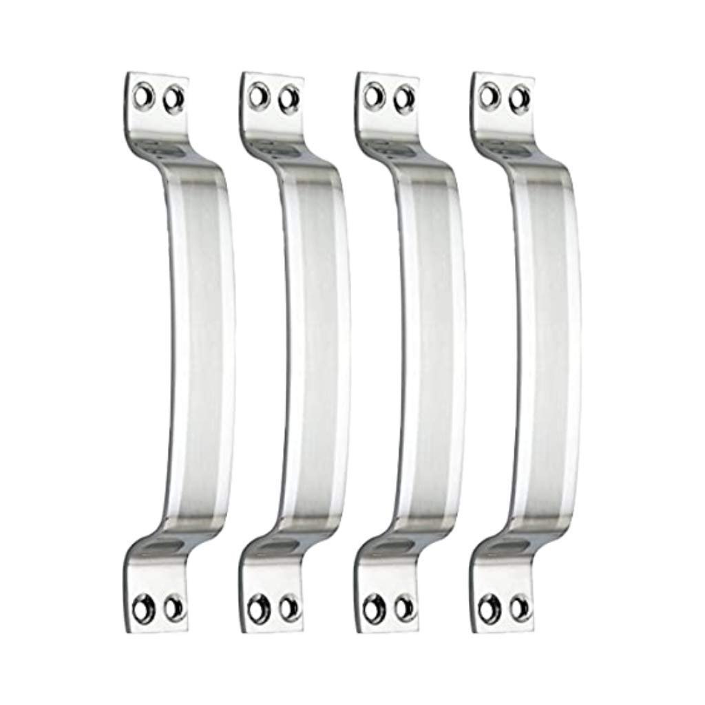 MAP GAIYERA Stainless Steel Door and Window Handle -DIAGONALLY Shaded -6 INCH Pack of 4 PC