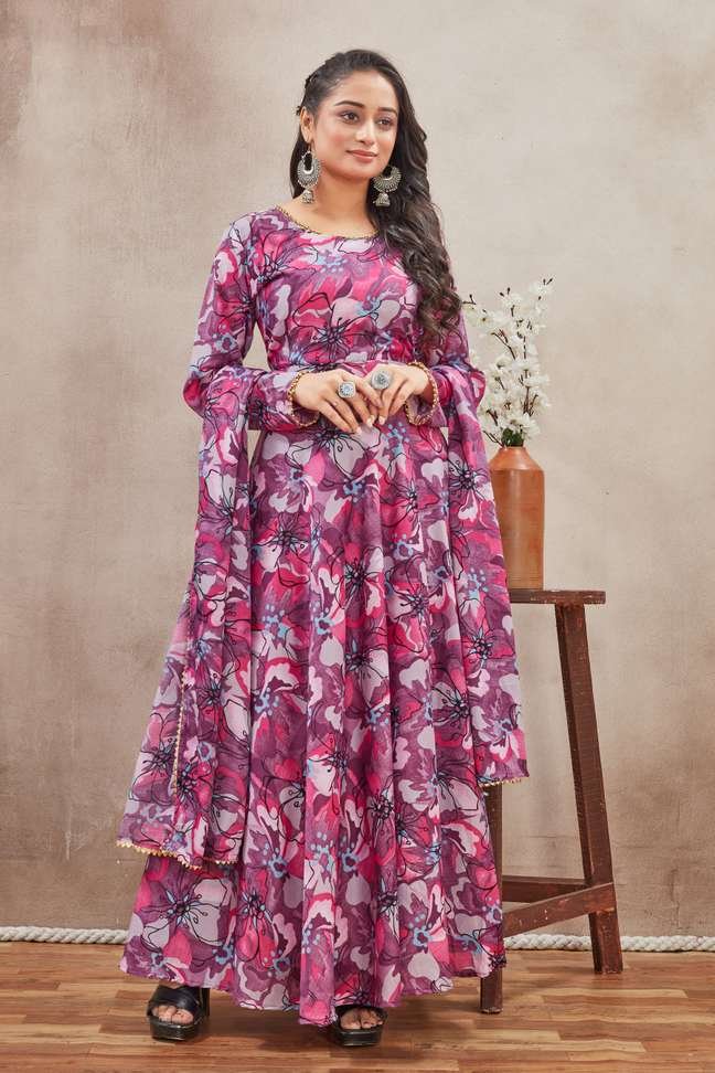 house common flared a line gown