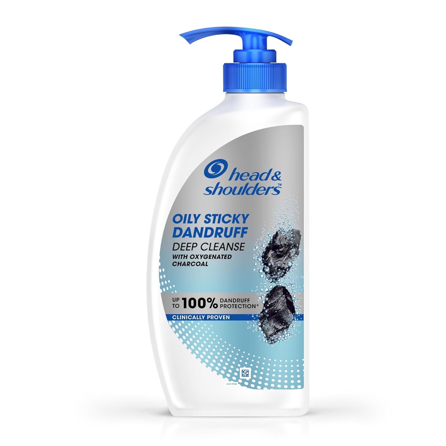 Head & Shoulders Deep Cleanse Anti-Dandruff Shampoo, Active Charcoal, 650 ML