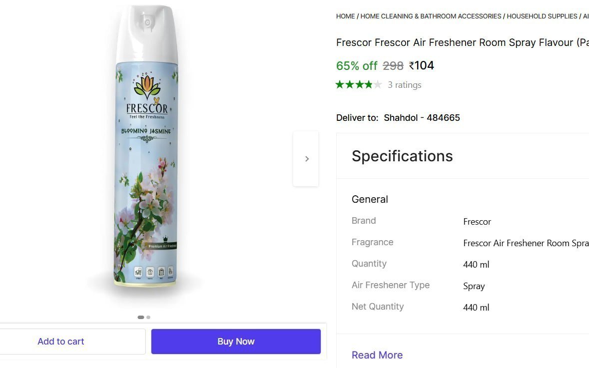 frescor air freshener room spray flavour pack 01
