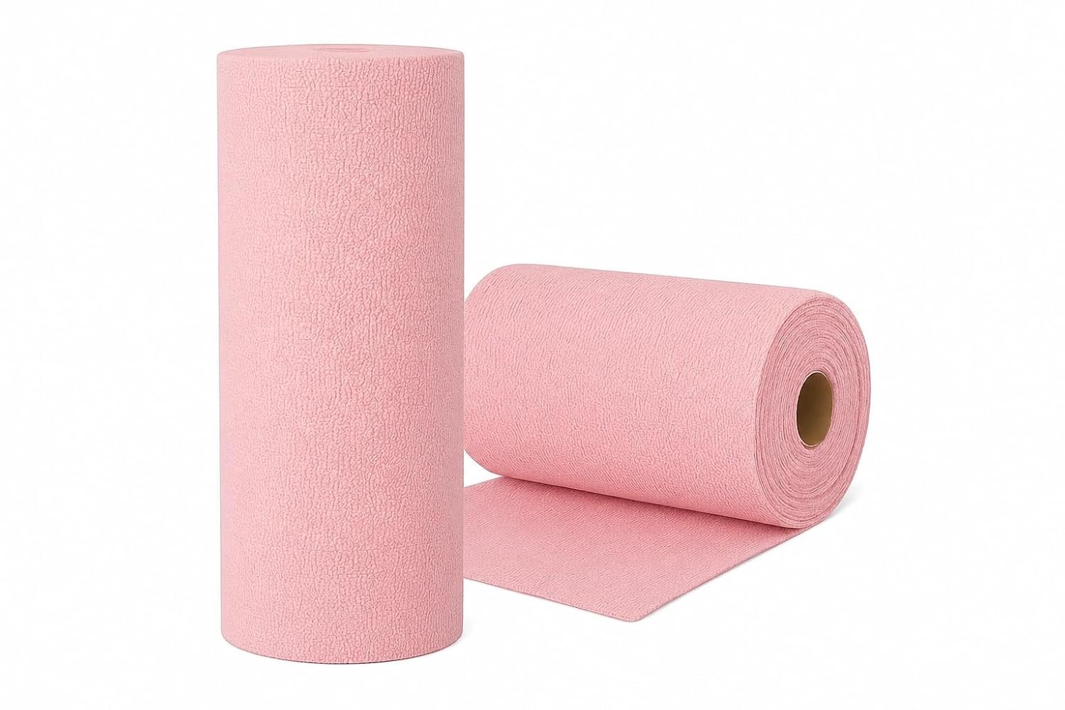 Microfiber Cleaning Cloth Roll, Reusable Kitchen Towel Roll, Micro Fiber Cleaning Cloth for Kitchen, Car, Home & Daily Surface Cleaning, Easy-to-Use Roll Format, Pink (A025 20PACK)