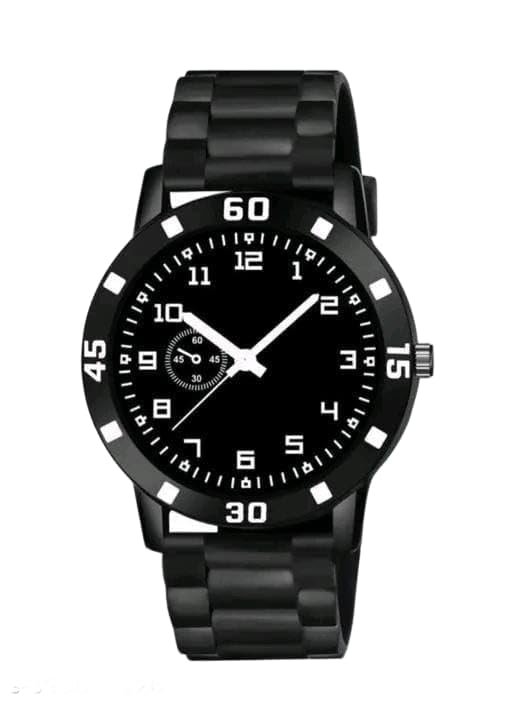 Black Colour Attractive Watches for Men