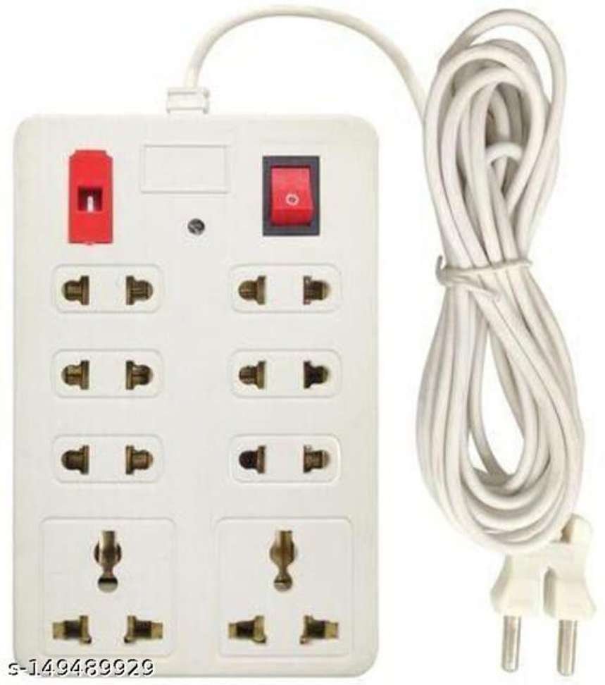 r k traders 8 1 mini power strip extension cord board off switch socket boards