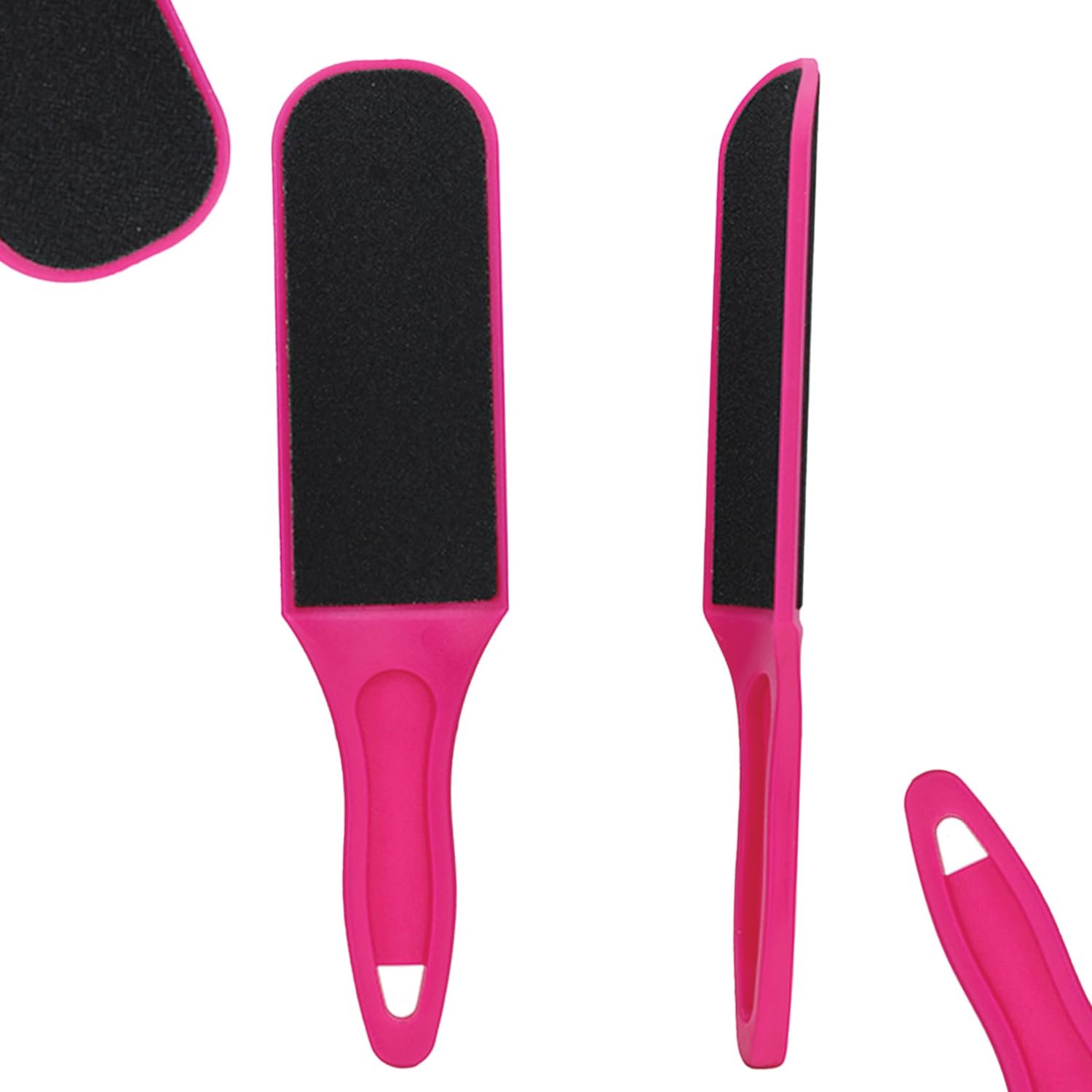 TEMPERIA (1pc) Foot Scrubber for Dead Skin - Double Sided Pedicure Kit for Women - Feet File Scrub Tools, Heel Scraper Filer & Leg Cleaner Brush - Easy to Use (Multicolour) (HF587)