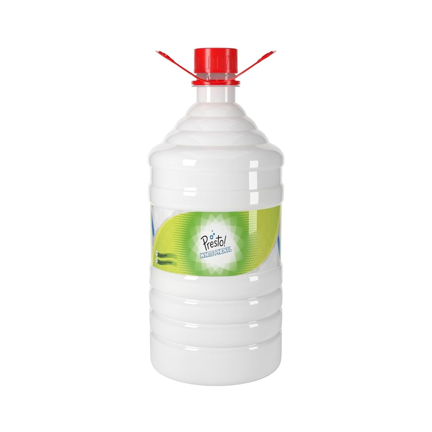 Amazon Brand - Presto! Phenyl Floor Cleaner | 5 Litre | Suitable For Hospitals, Homes, Offices | 10X Cleaning Power | Fights Germs