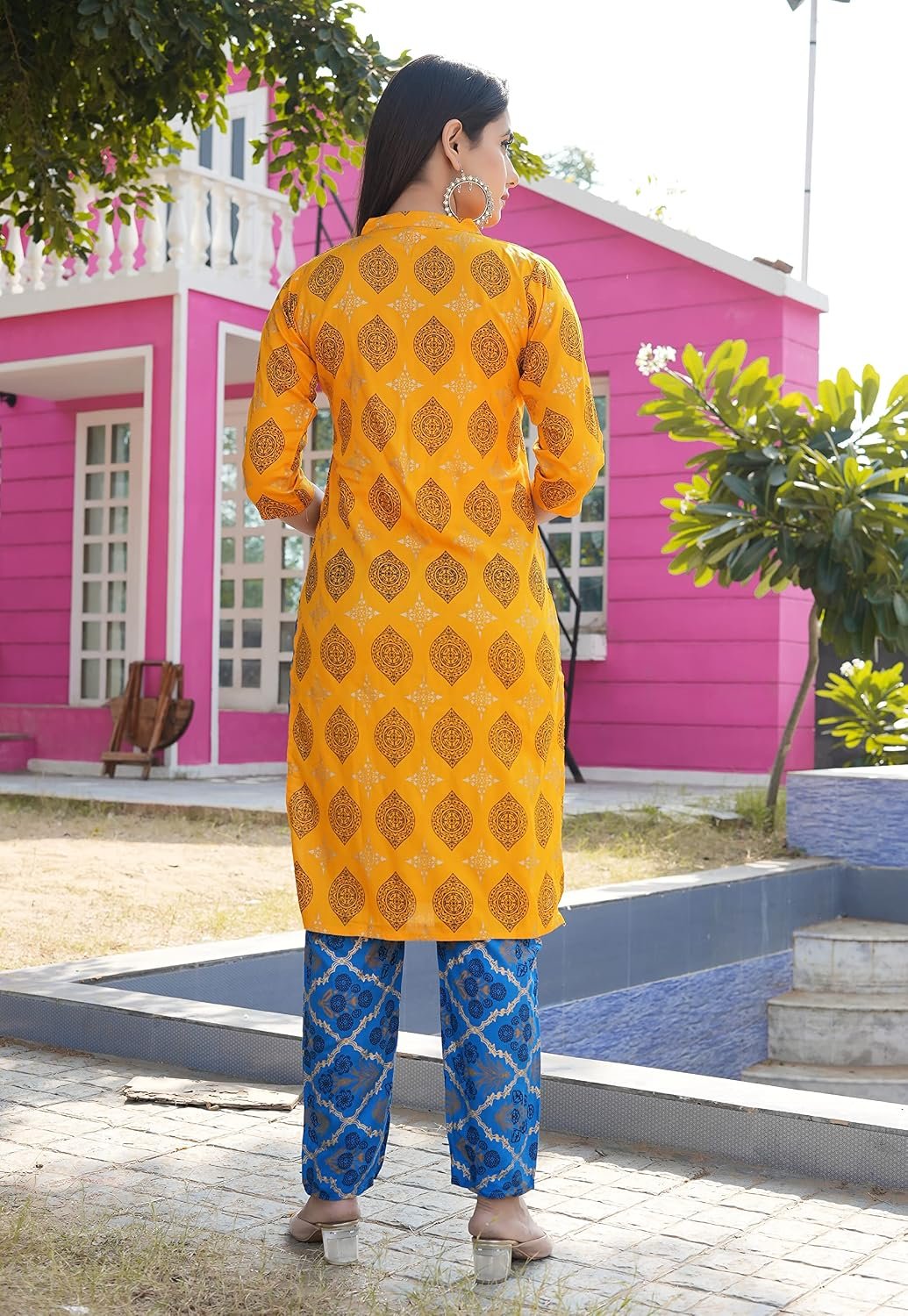 Women's Rayon Kurti Pant with Dupatta