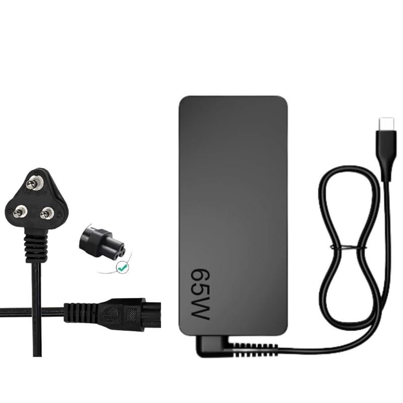 New Replacement USB Type C 65W 45W Laptop Charger Compatible with Lenovo, Dell, Hp, Acer, chromebook, Asus, Samsung, Sony Computer Charger Fast Charging Type C AC Adapter