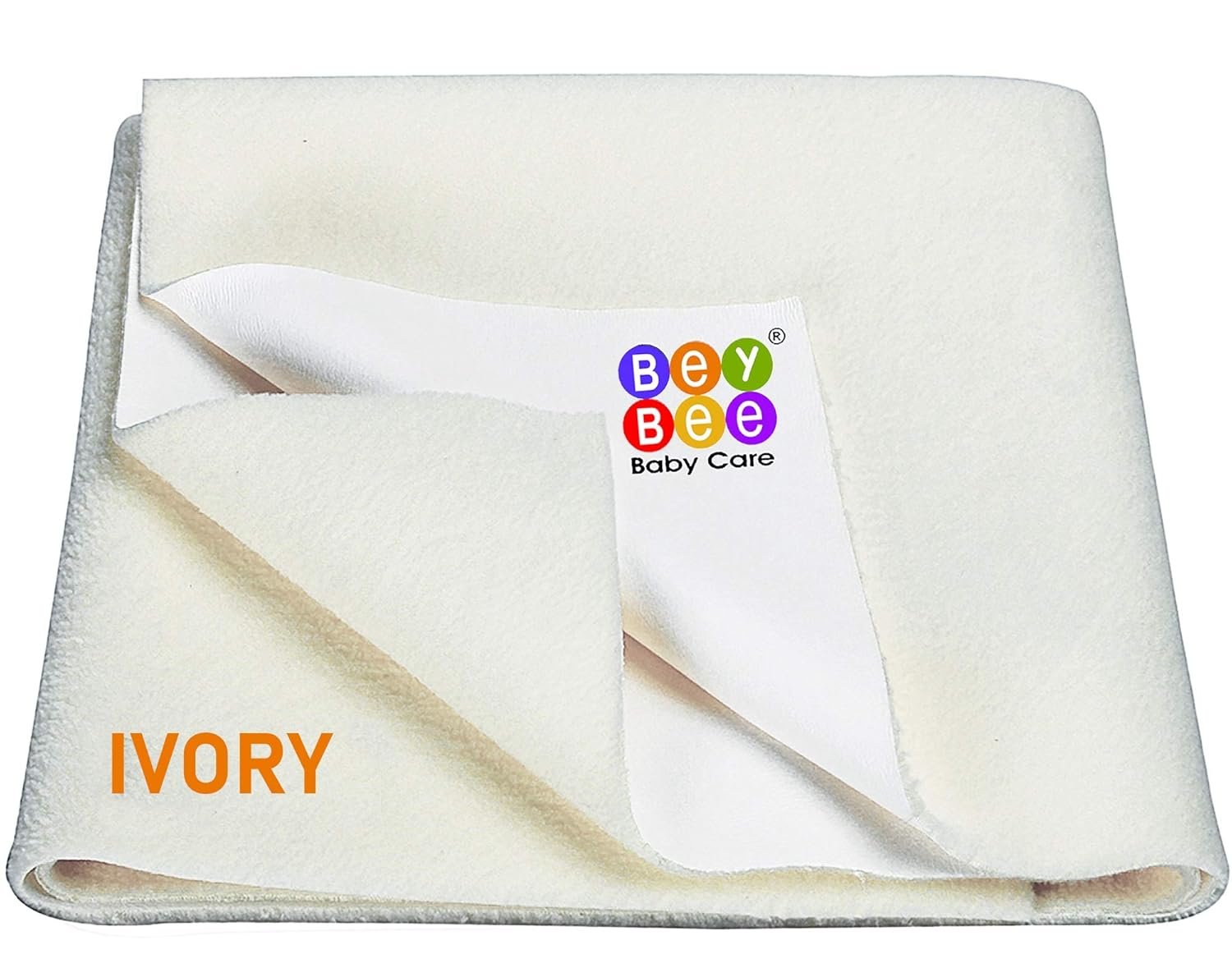 BeyBee Dry Sheet Small (Small (70cm X 50cm), Ivory)