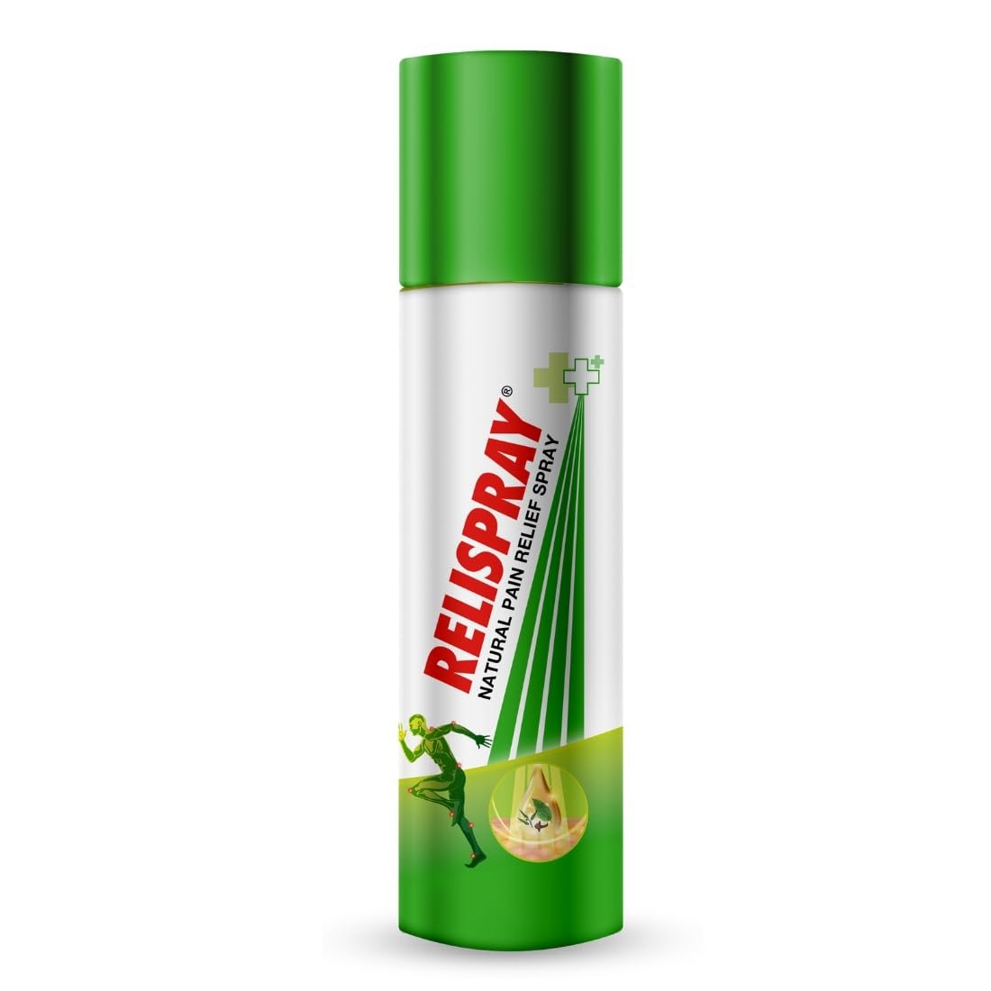 RELISPRAY Instant Pain Relief | Purely Ayurvedic Spray | Unique Pain relieving Technology for - Elbow pain, Backache, Knee pain, Muscle pain, Tired feet, Ankle sprain | Keeps pain away longer | Over 2