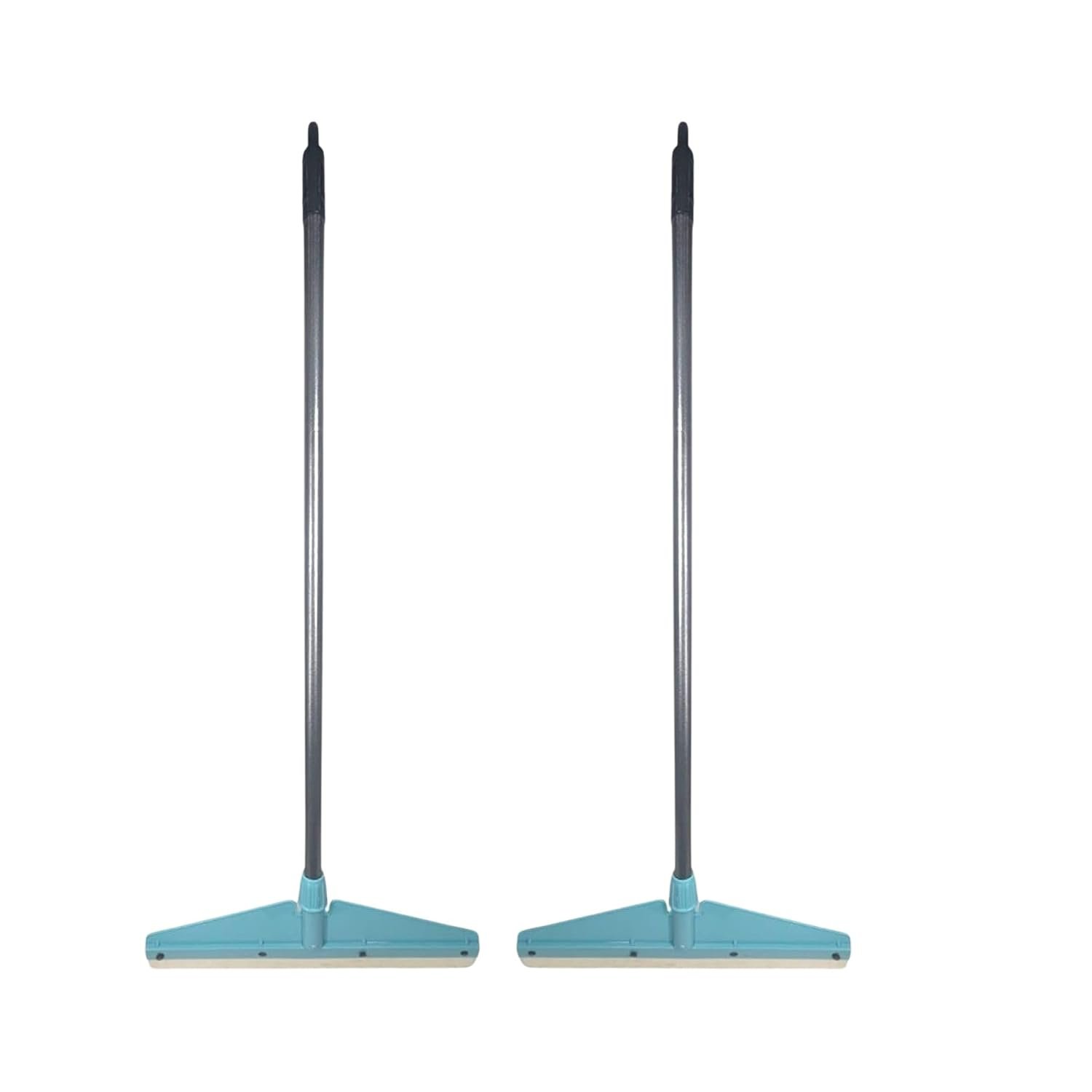 18" INCH Wiper Stainless Steel Pipe | Cleaning Home, Kitchen, Bathroom (Assorted Colours, Pack of 2)