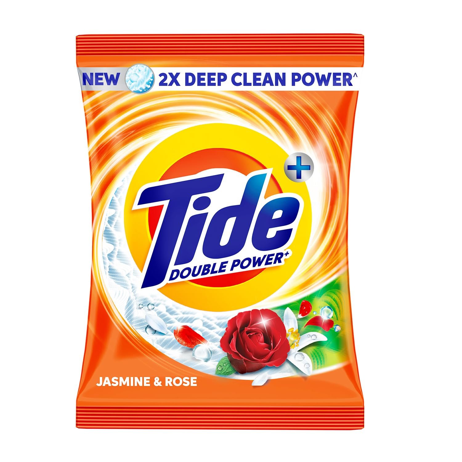 Tide Plus Detergent Washing Powder - 970g | Jasmine & Rose Fragrance | 2X Deep Clean Power | World's No. 1 Detergent Brand