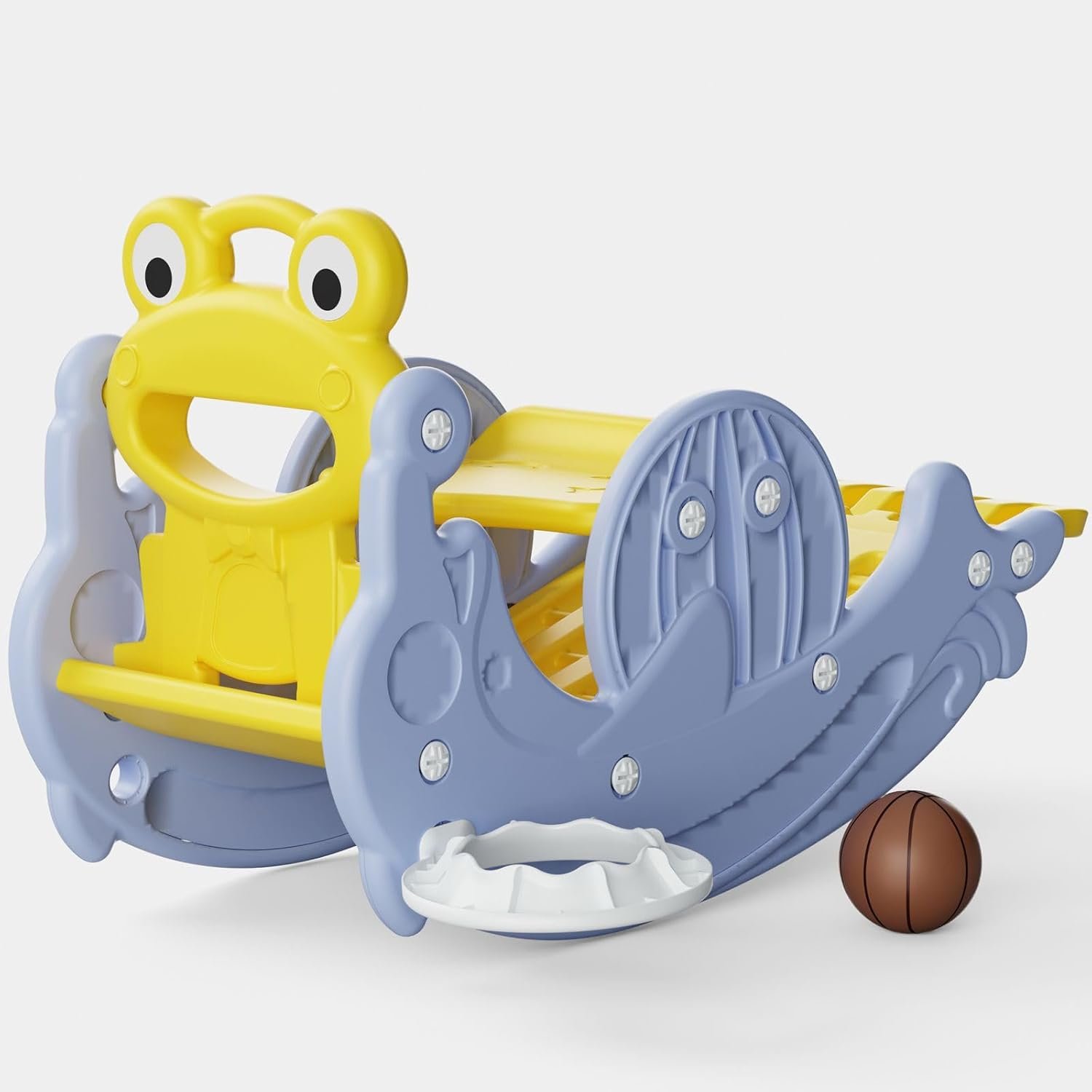 Lifelong 3-in-1 Slide, Rocker & Basketball for Kids (18 Months – 4 Years) | Durable & Safe Playset for Toddlers | Smooth Slider for Indoor Use | Easy Assembly & Perfect for Active Play (LL