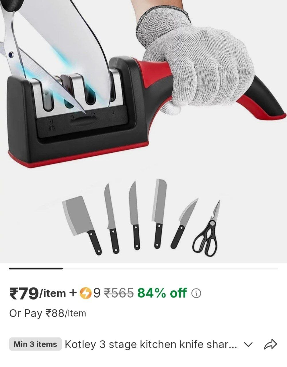 kotley 3 stage kitchen knife sharpener helps you repair restore polish your knife knife sharpening s