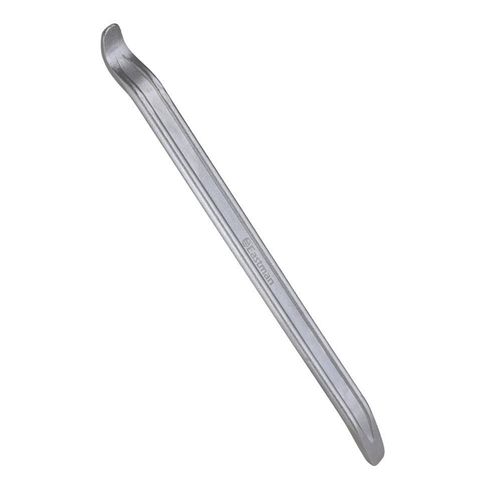 Eastman Tyre Lever Set of 1 Pcs, 24 Inch, Alloy Steel Chrome Plated, Corrosion Resistance, Tyre Removal Lever Ideal for Cycle, Car,Truck Tyre Change (E-3021)