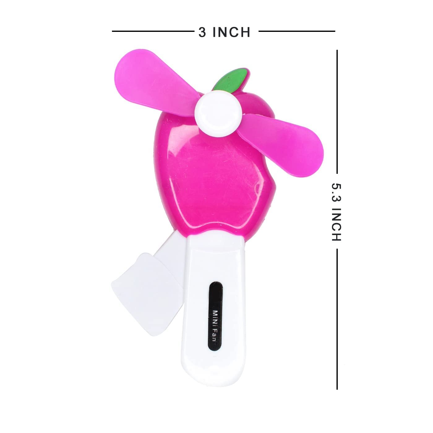 Prime Set Of 2 Pcs Cartoon Character Mini Portable Hand Held Fan for Kids Indoor and Outdoor Use Pack Of 1