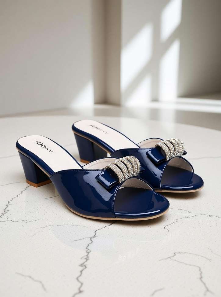 ak sky women blue heels