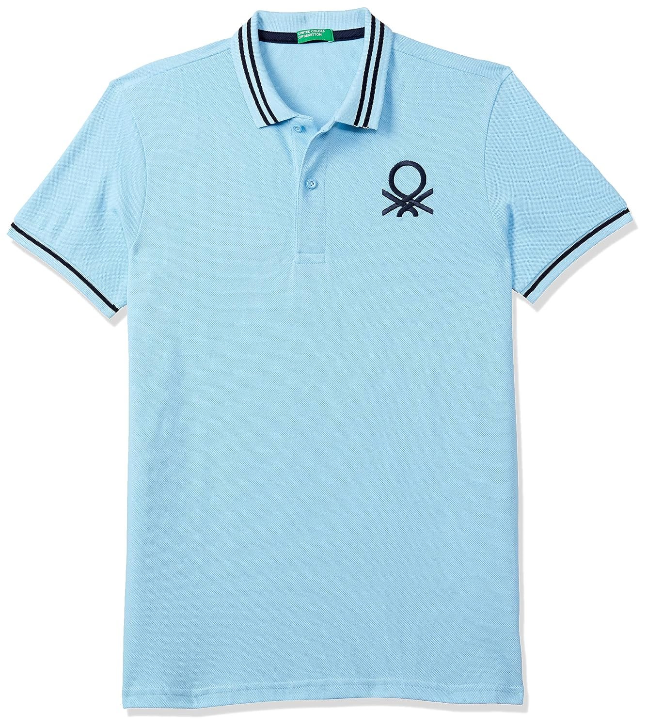United Colors of Benetton Boy's Cotton Regular Fit Polo T-Shirt