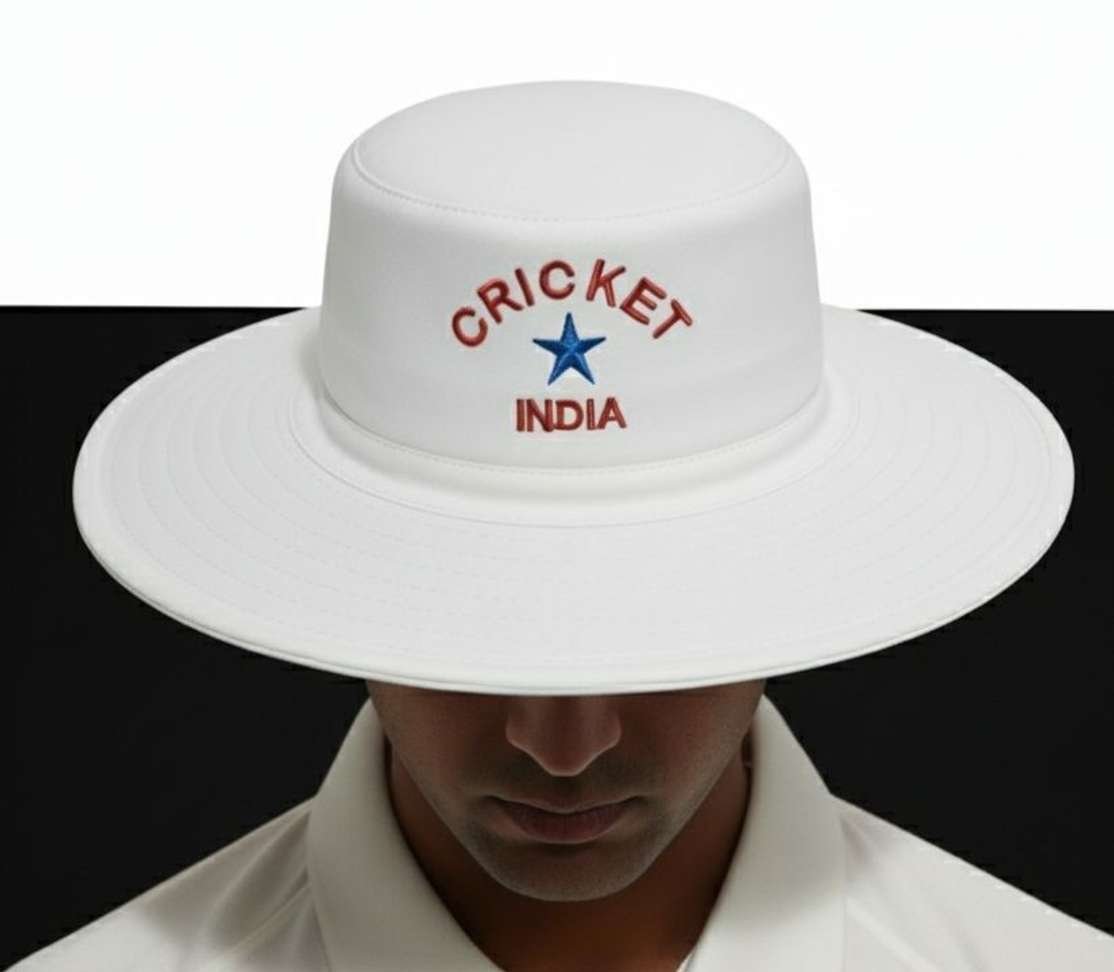 hippster self design cricket cap