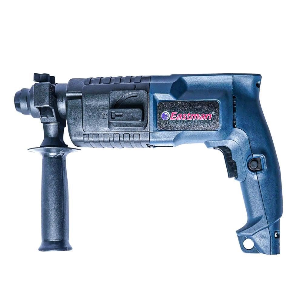 Eastman Electric Hammer Drill Box Machine 20mm Drill Capacity, 0-5000BPM Impact Rate, 1200RPM No Load Speed, 500W Power, 2.6kg Net Weight, Free Bit Drilling Machine (EHD-020N)