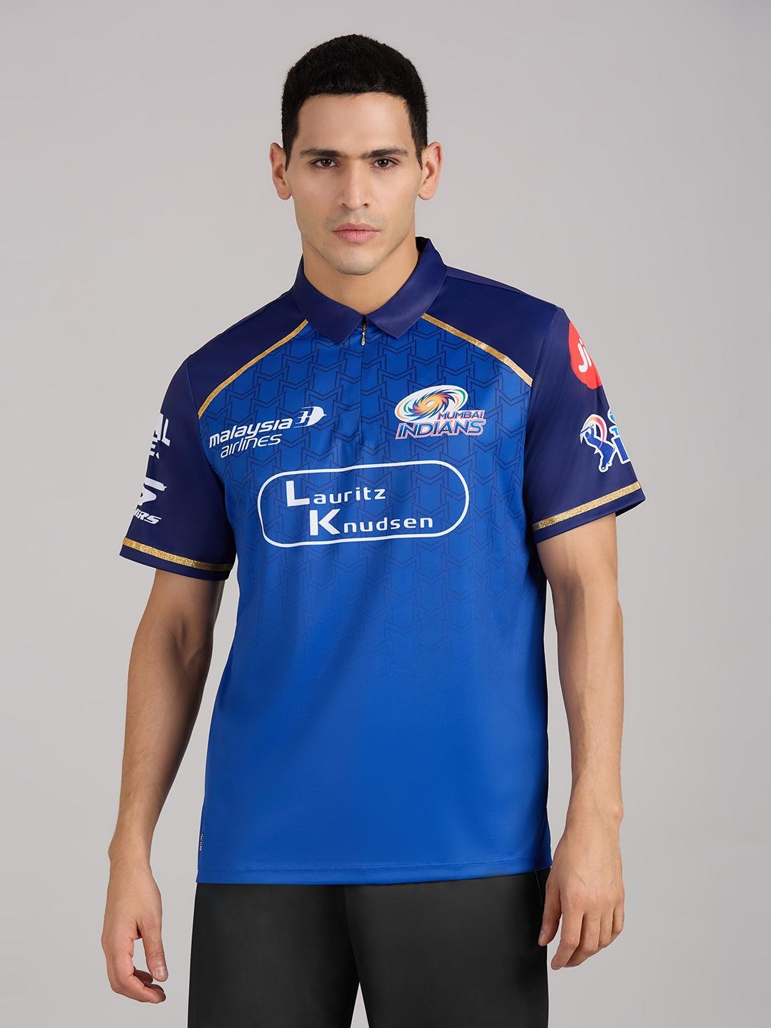 Buy Skechers Mumbai Indians 2026 Men Official IPL FAN Jersey -  - Apparel for Men