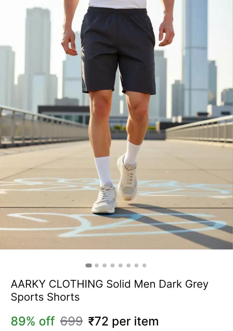 aarky clothing solid men dark grey sports shorts