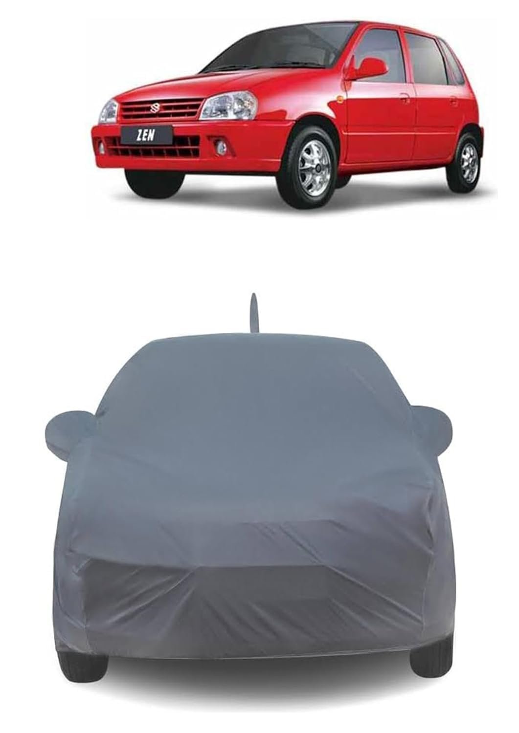 Waterproof CAR Cover for Maruti Suzuki Zen with Triple Stitch (Maruti Suzuki Zen CAR Cover/Maruti Suzuki Zen CAR Cover Waterproof/CAR Cover for Zen)