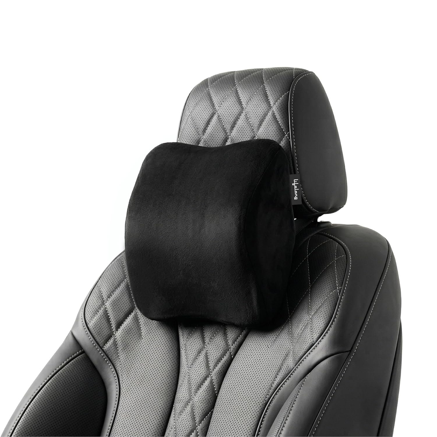 Lifelong Car Neck Pillow for Driving | 100% Memory Foam Headrest Cushion, Cervical Neck Pain Relief | Ergonomic Support, Adjustable Strap, Breathable Washable Cover & Universal Car Fit (LLNR01)