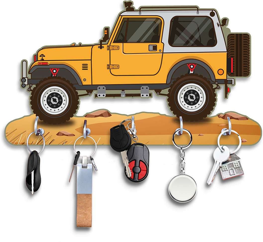 wood key holder