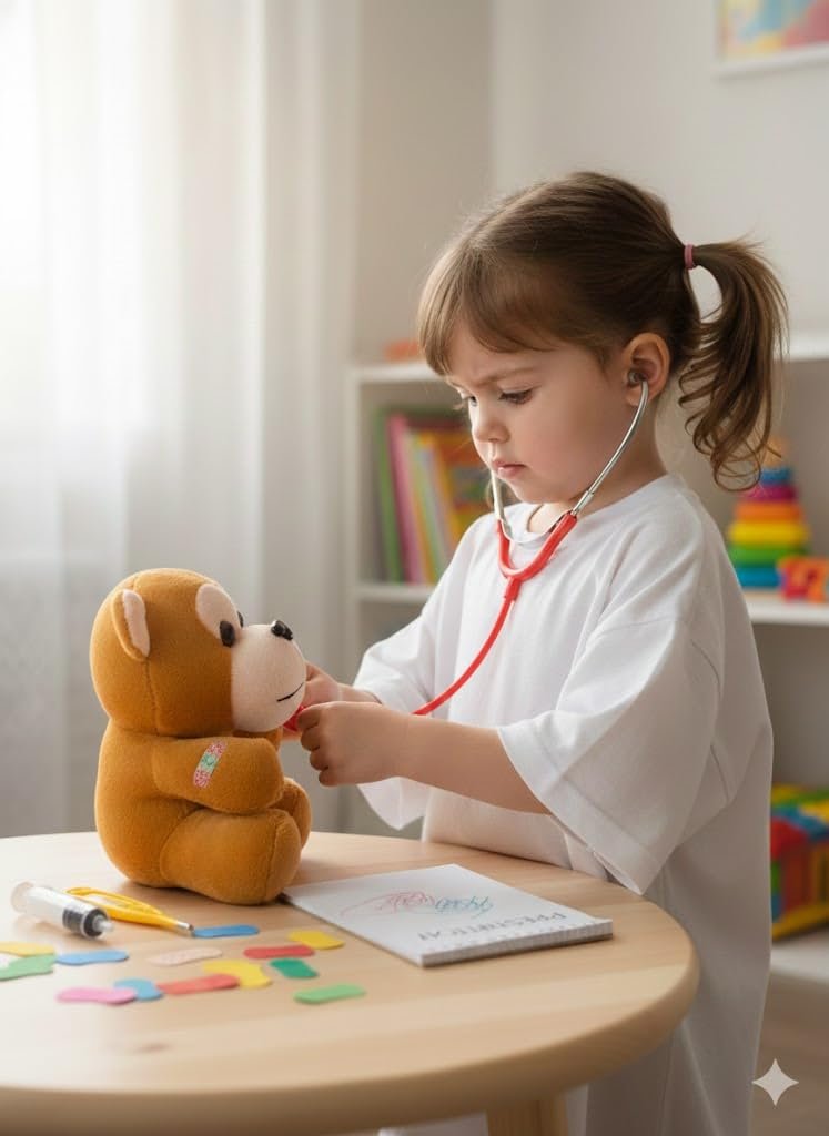 Cute Plush Monkey Soft Toy – Adorable Stuffed Animal for Kids, Toddlers & Gift Lovers – Pack of 3 (Color Will be Sent as per Availability in Stock)