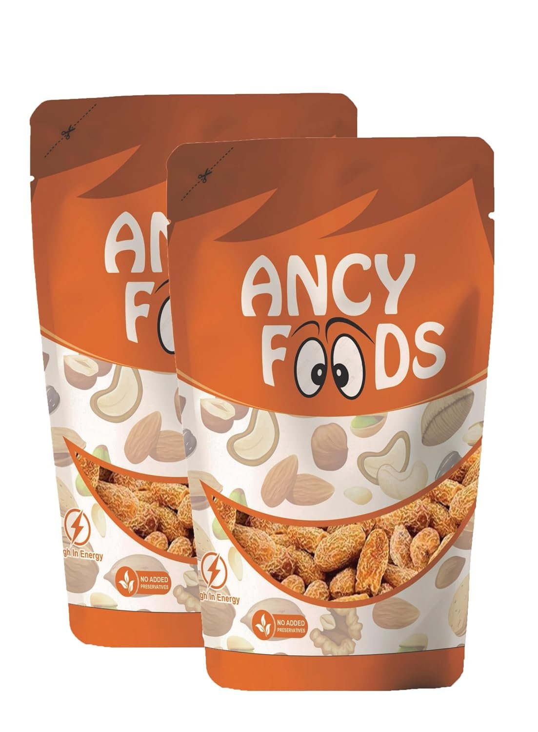 Ancy Foods Dry Fruit Small Yellow Dates/Peela Sukha Khajoor, 2 X 250 grams, Fresh