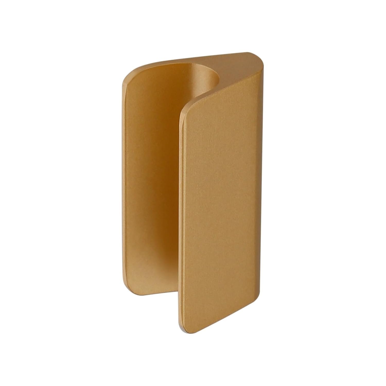 MODIUS Cabinet Knob | Wardrobe & Drawer Knob | Cupboard Knob for Kitchen | Ceramic Gold Finish | Aluminium Cabinet Hardware | Pack of 1 (MS036256)