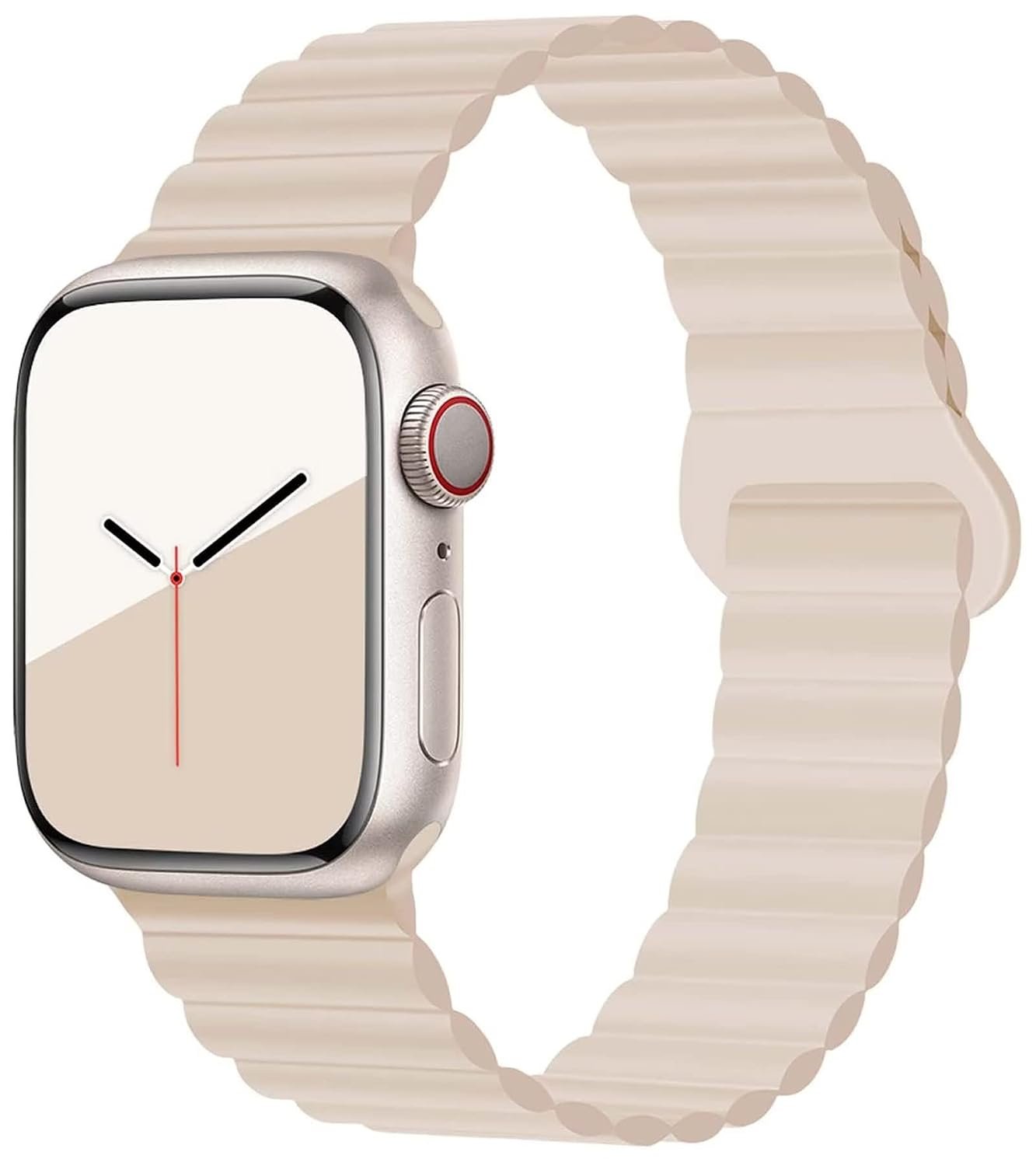 VEMIGON Silicone Magnetic Straps Compatible with Apple Watch Band 46mm 45mm 44mm 42mm 49mm 41mm 40mm 38mm, Sport Replacement Band for iWatch Series 11 10 9 8 7 6 5 4 3 2 1 SE3 SE2 SE Ultra (No Watch)