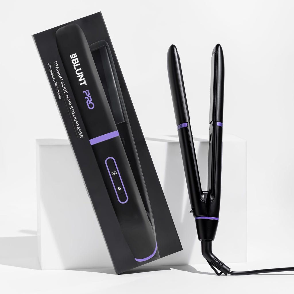 Pro Titanium Glide Hair Straightener Titanium Floating Plates | Infrar