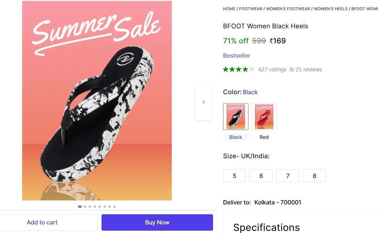 bfoot women red heels