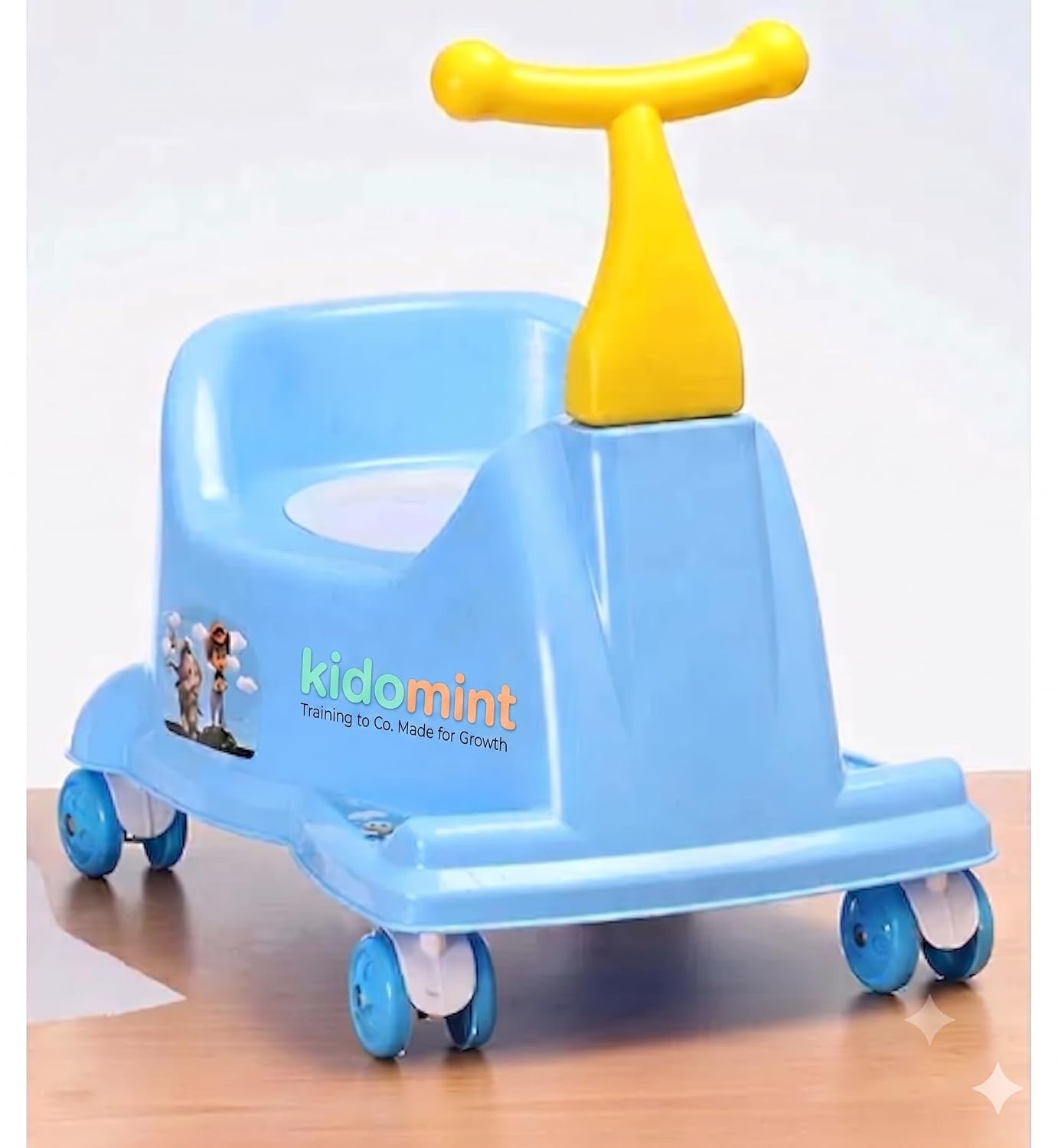 2-in-1 Potty Training Scooter is an innovative developmental tool designed to turn potty training into a fun, stress-free experience