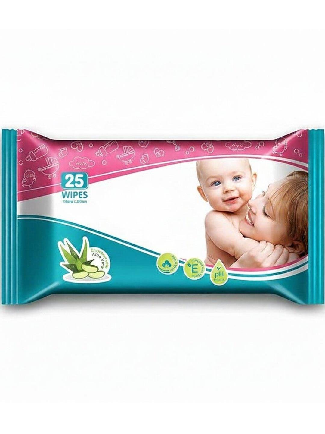 Buy Dakkiduft Soft & Thick  Wipes Enriched With Aloe Vera   25 Wipes -  - Personal Care for Unisex Kids