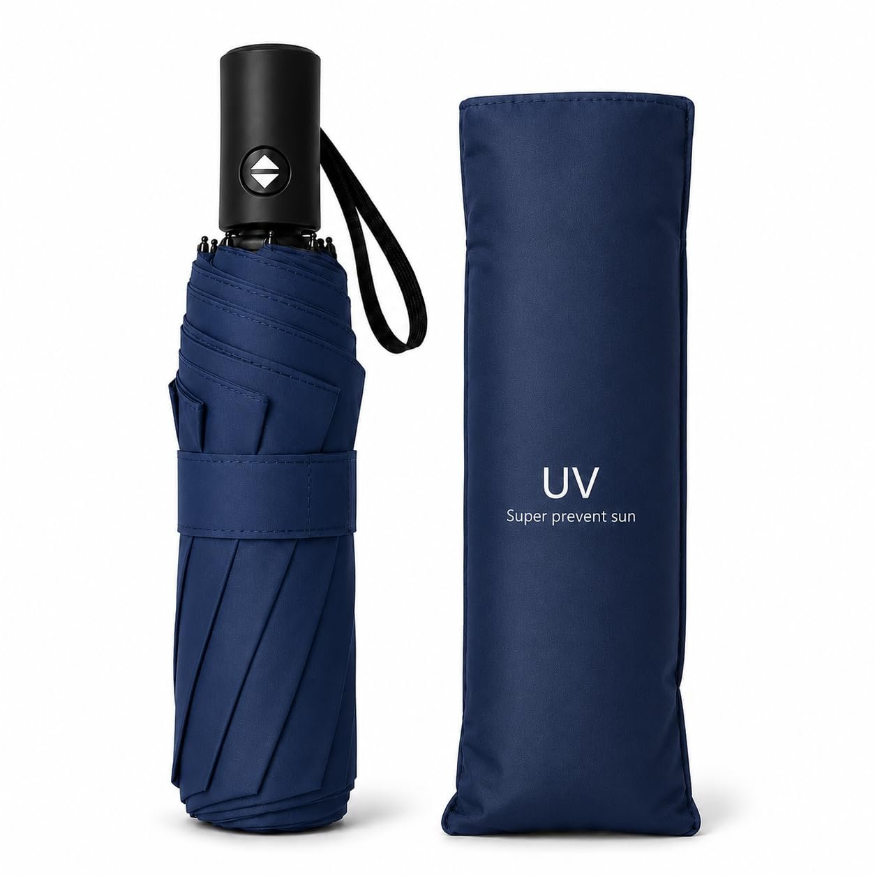 Qshare Umbrella for Rain Compact 3 Fold with Small Travel-Friendly Design and Stylish Portable Use for Women and Daily Outdoor Protection