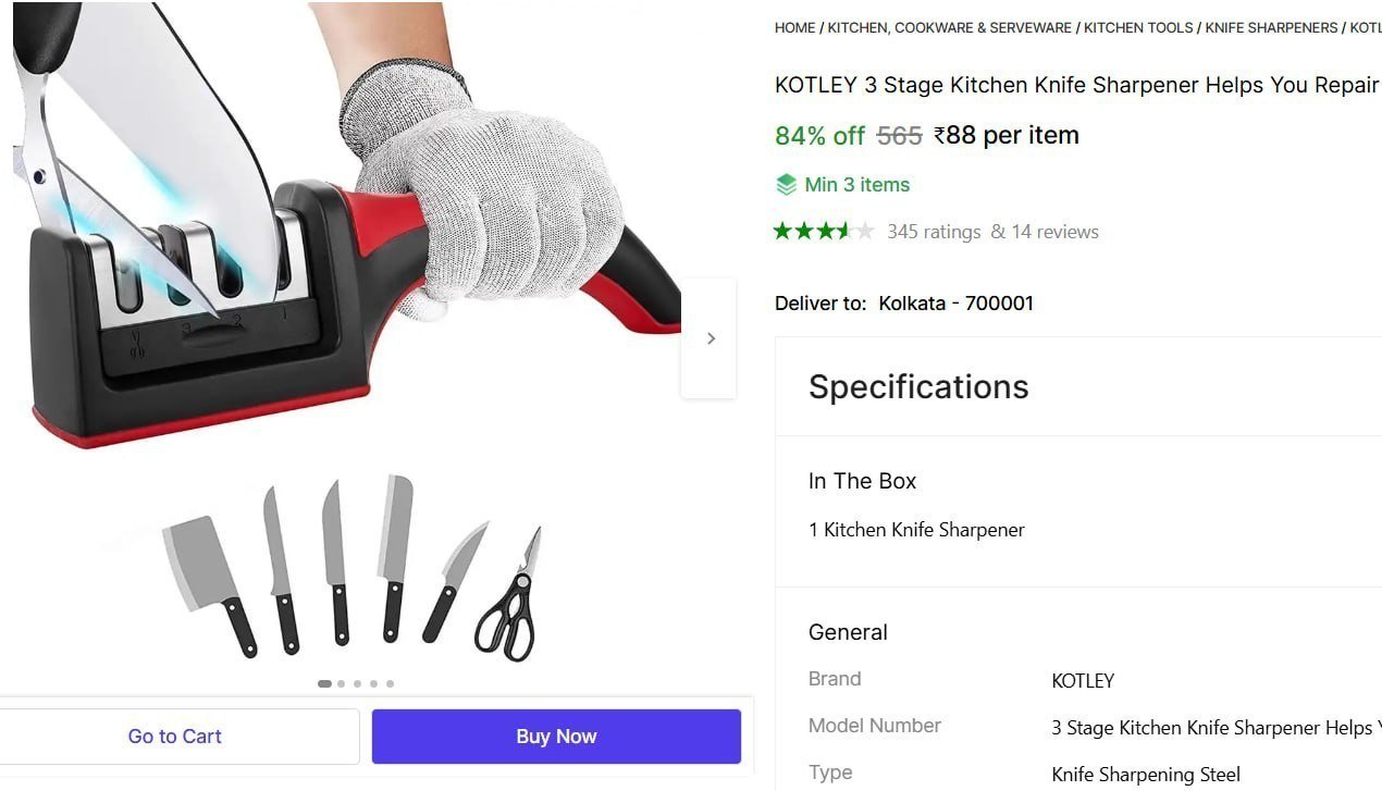 kotley 3 stage kitchen knife sharpener helps you repair restore polish your sharpening steel