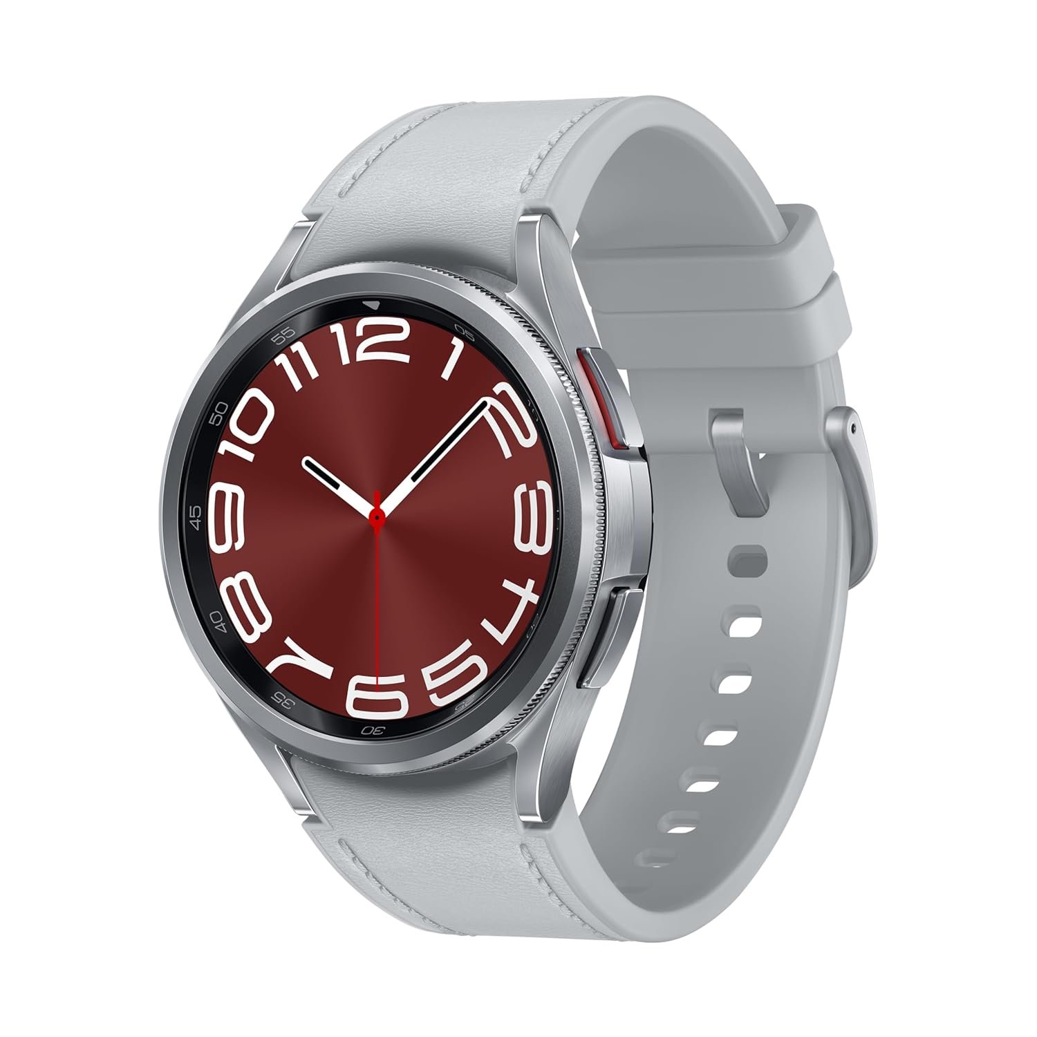 Samsung Galaxy Watch6 Classic (Smartchoice) (Silver, 47mm) | Rotating Bezel | LTE | Monitor BP and ECG | Track Sleep and Health | Upto 40hrs Charge with Fast Charging | Galaxy Ecosystem | IP68