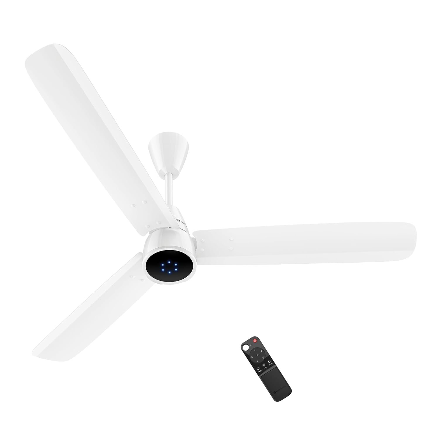 atomberg Renesa Epoque 1200mm BLDC Ceiling Fan with Remote | Advance Air+ Technology | BEE 5 star Rated | Low Noise | Sleek Design | 2 Year Warranty | Gloss White