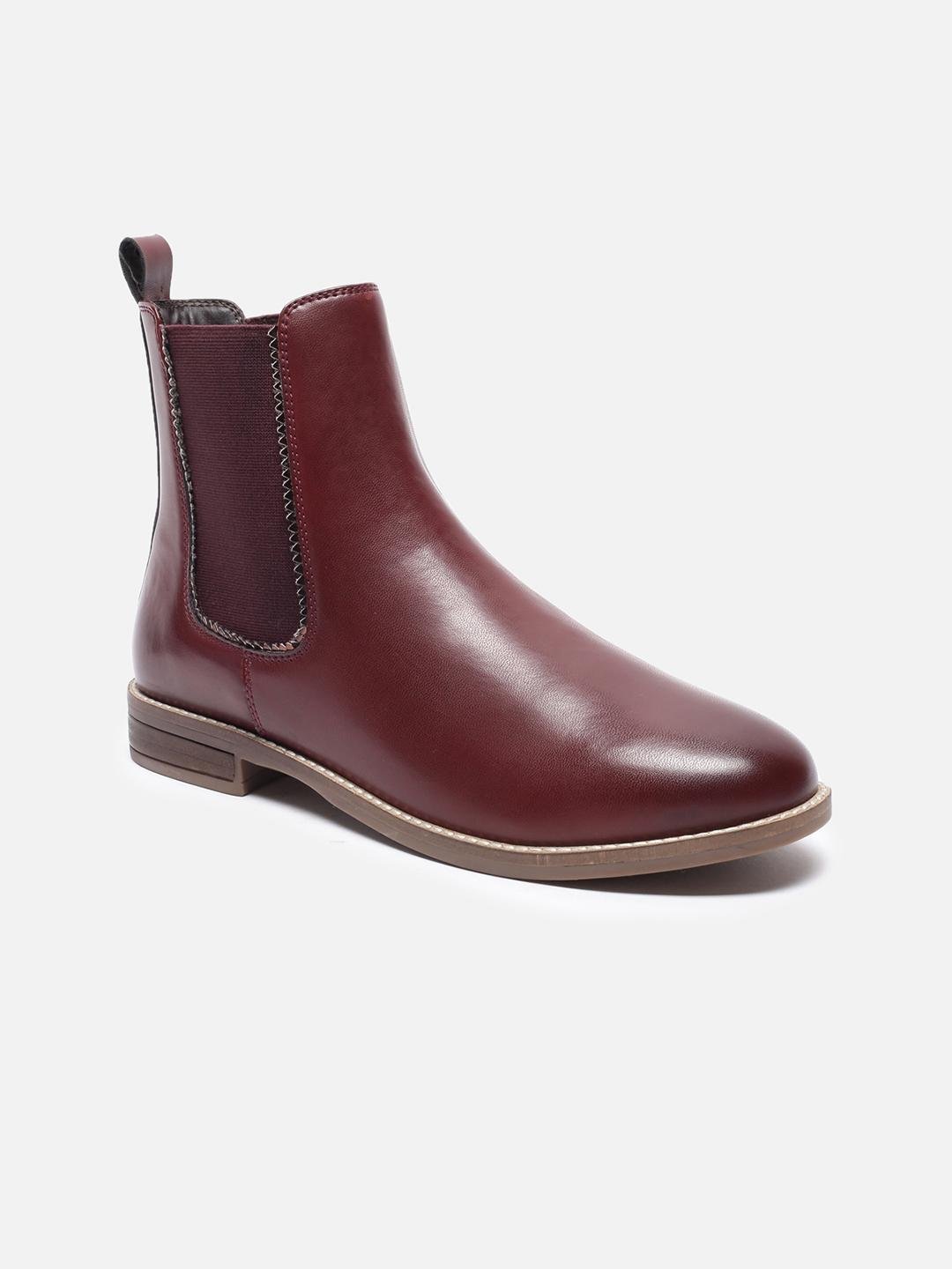 Buy Allen Solly Woman Women Casual Block Heeled Boots -  - Footwear for Women
