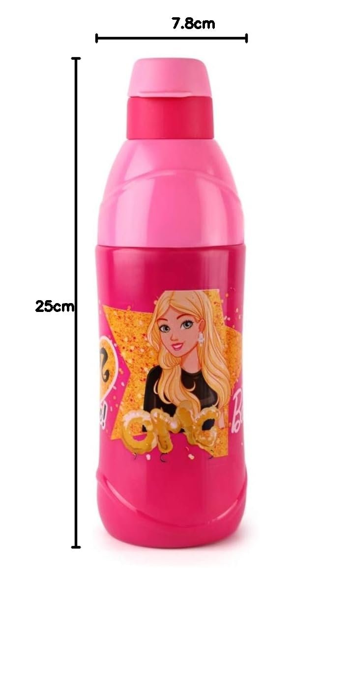 Cello Puro Kids Zee Insulated Kids Stainless Steel Water Bottle, 400 ml (Pink), Pack of 1
