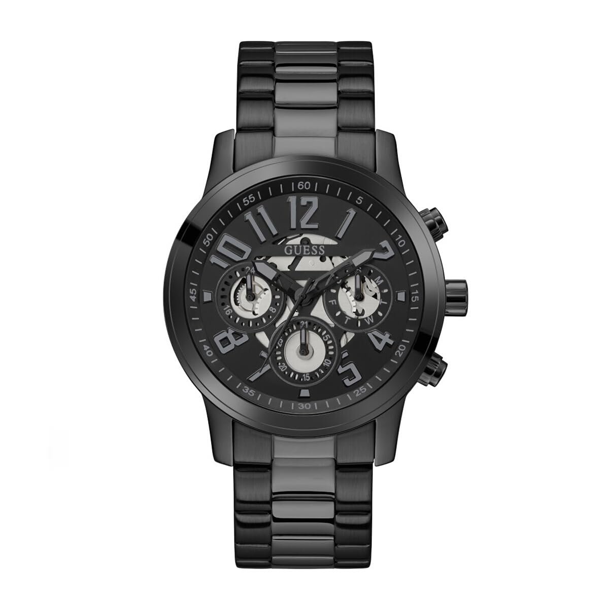 GUESS Analog Watch for Men with Round Dial & Water Resistant Man's Wrist Watches