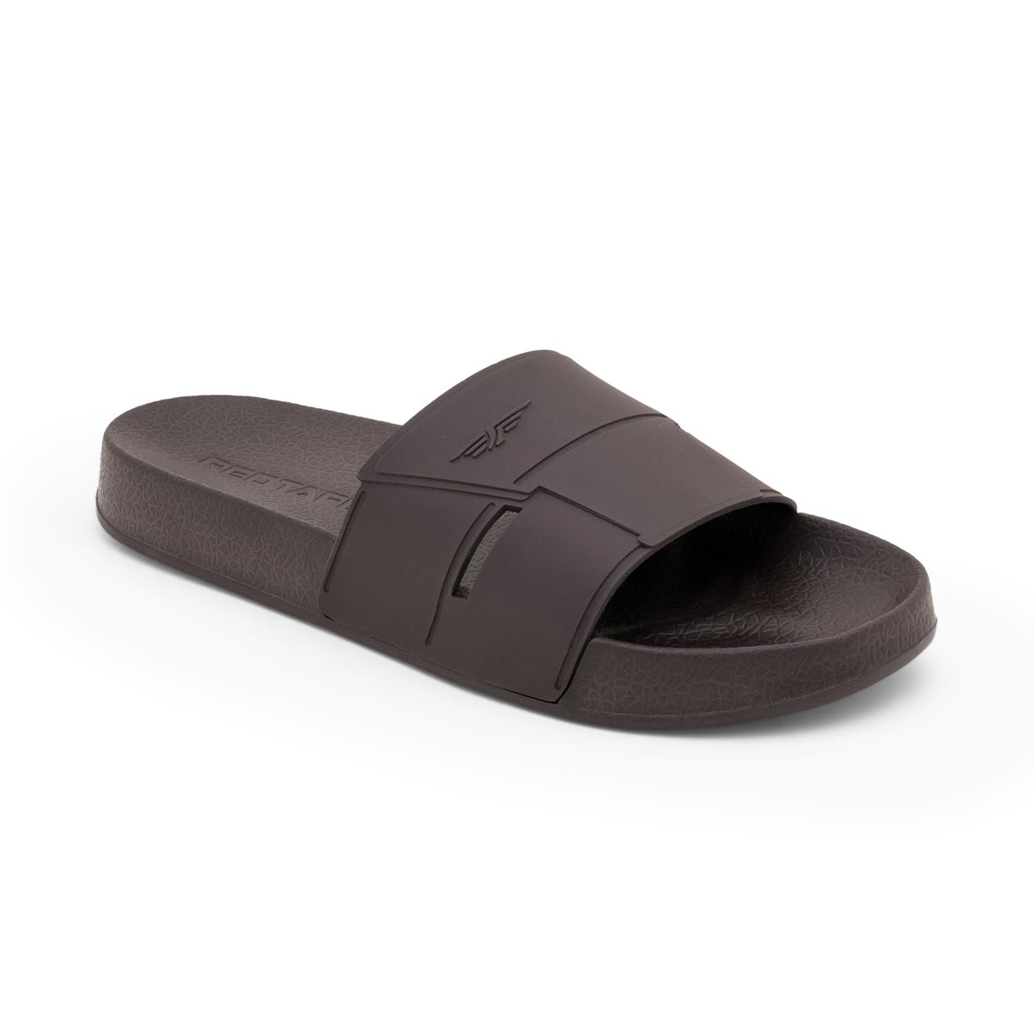 Red Tape Flip-Flop Sliders for Men for Everyday Comfort in Brown | Casual Pool Sliders.