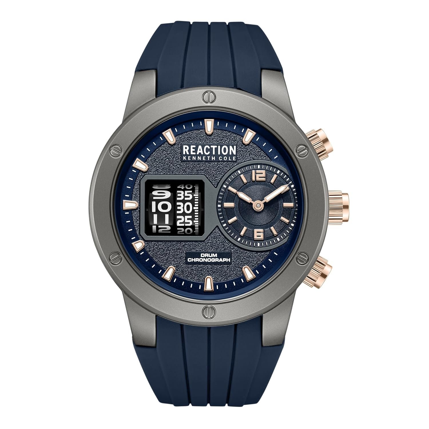 Kenneth Cole Reaction Blue Dial Men's Watch - KRWGQ0069302