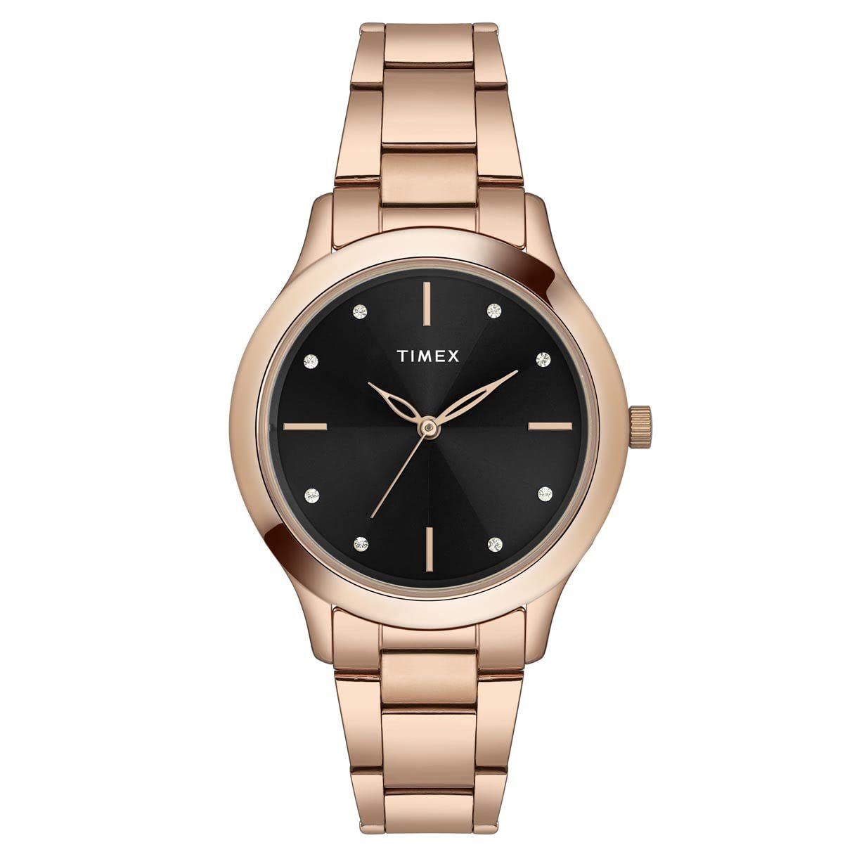TIMEX Analog Watch for Women with Round Dial & Water Resistant Women's Wrist Watches