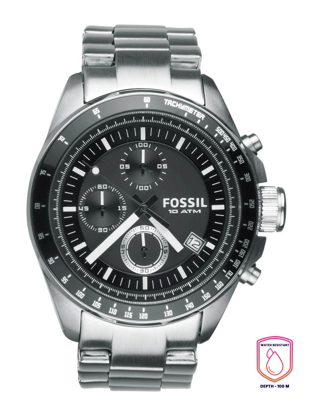 Buy Fossil Men Black Dial Chronograph Watch CH2600 -  - Accessories for Men
