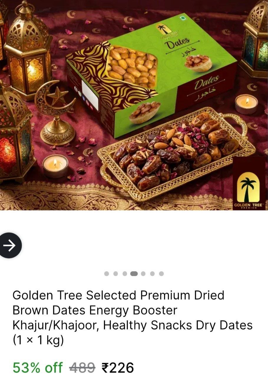golden tree selected premium dried brown dates energy booster khajur khajoor healthy snacks dry